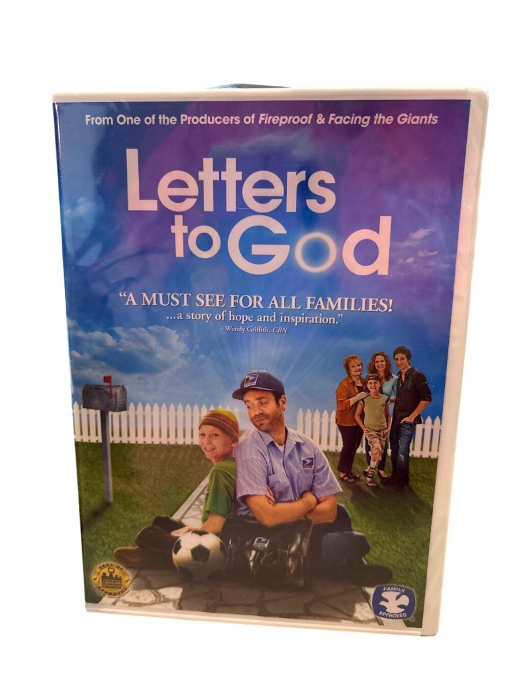 Letters To God DVD Movie - Family Approved Inspirational Story PG Rating NEW